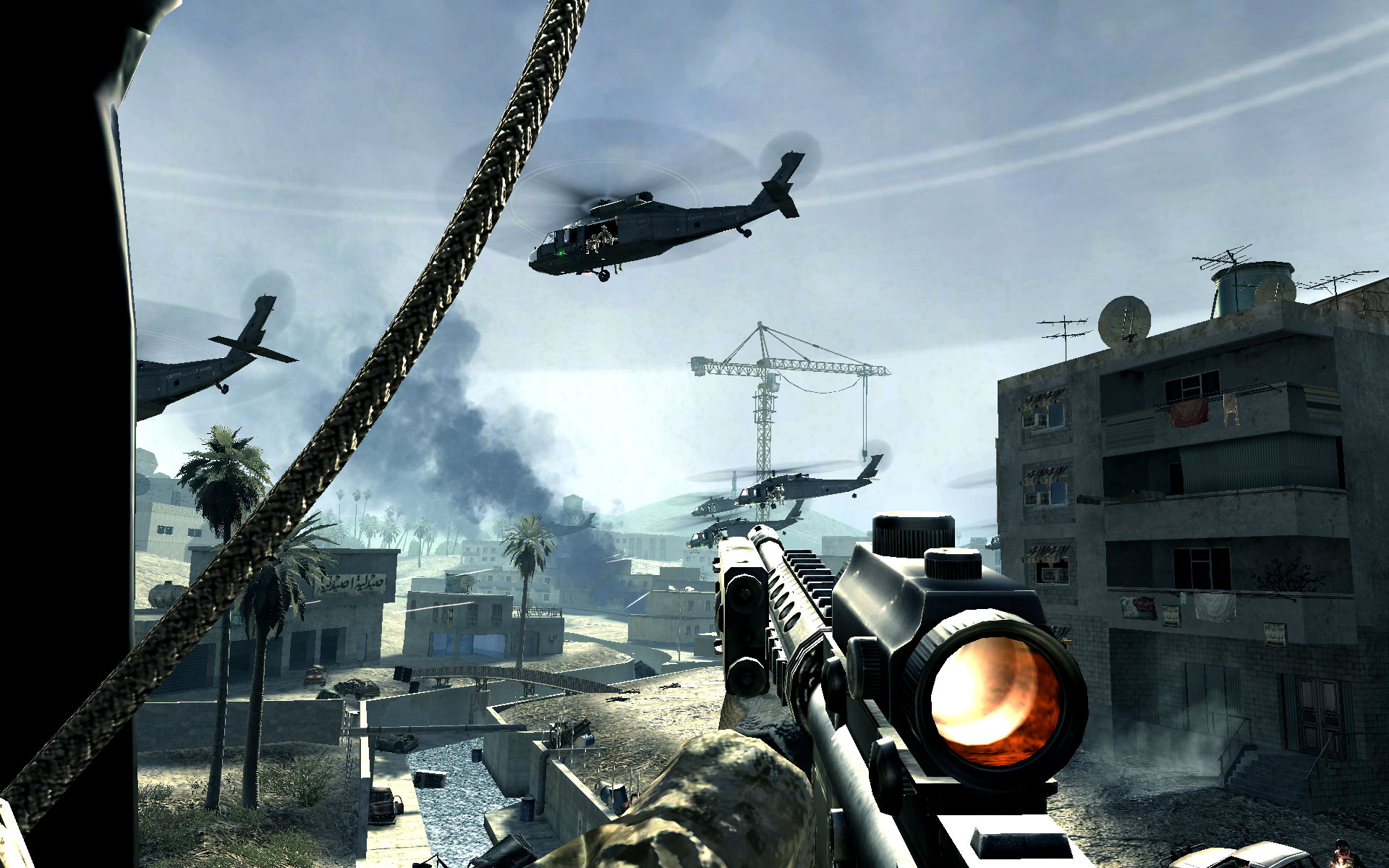 Как играть в стрелялки с алисой. Call of Duty 4 Modern Warfare 1. Call of Duty 2000. Modern Warfare 2. Зенитка Call of Duty.